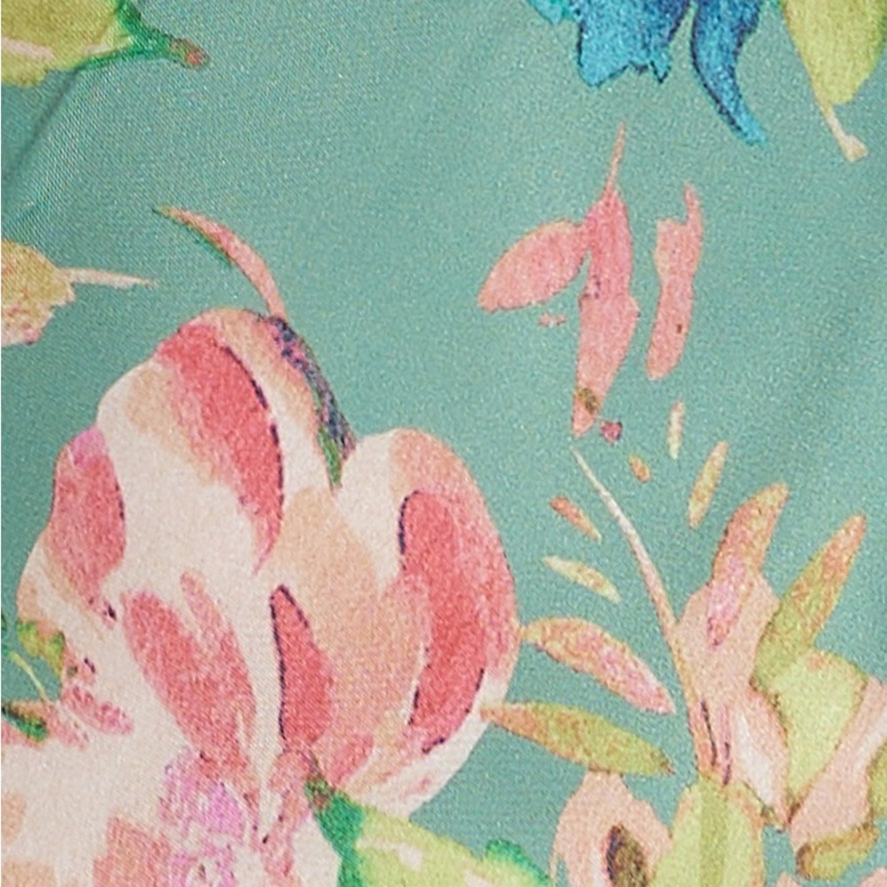 Hello Molly Green Floral Maxi Dress - Picture 6 of 10